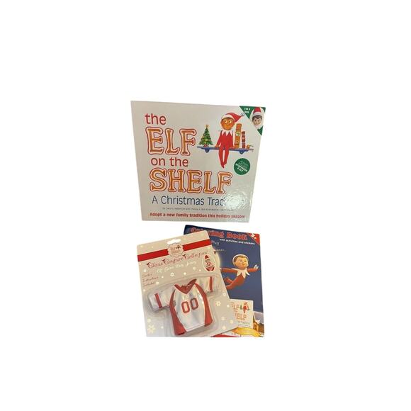 Elf On The Shelf (Boy) , With Jersey And Coloring book - Picture 5 of 5